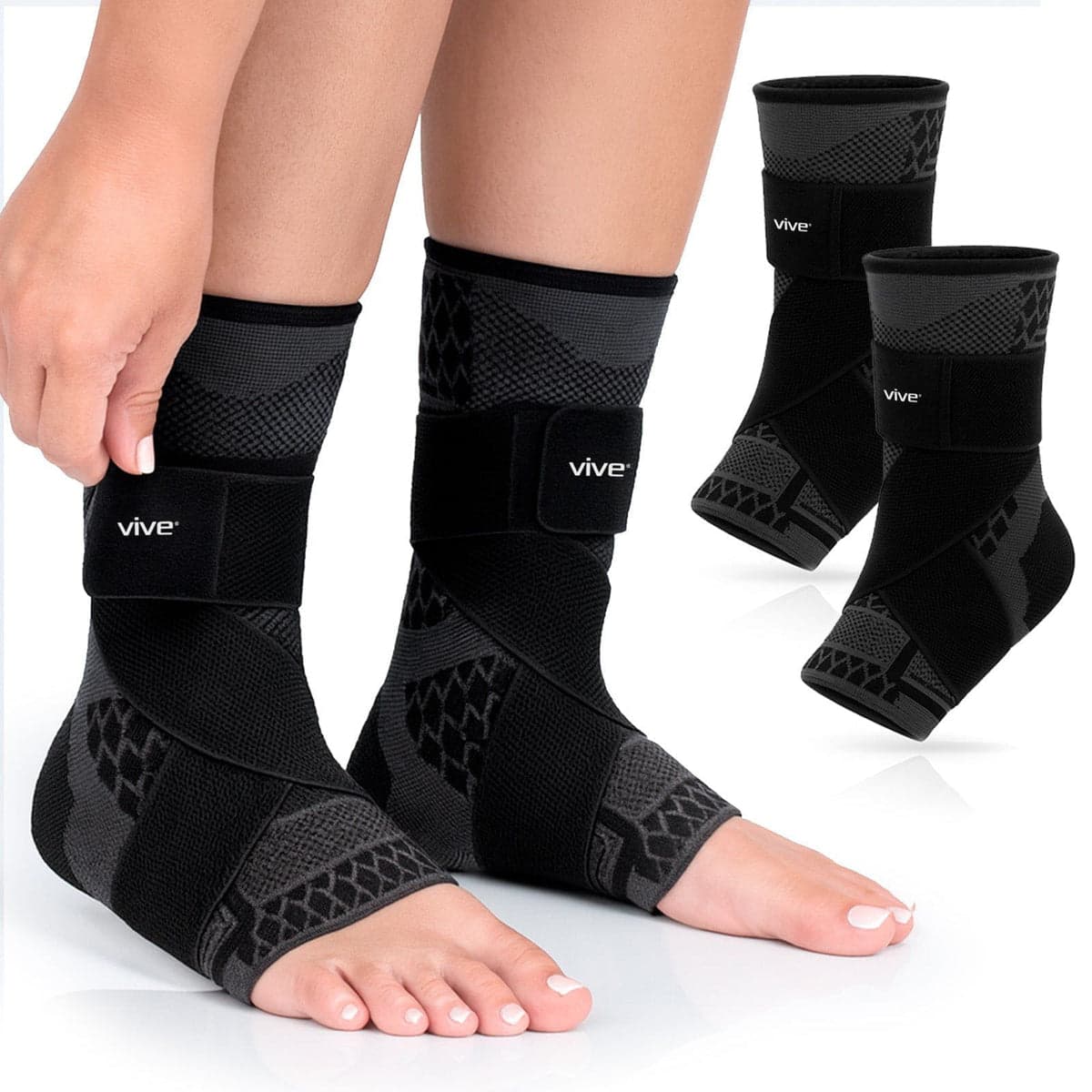 Compression Ankle Sleeve with Strap